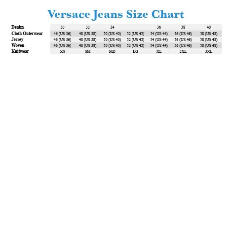 does versace run big|Versace size chart for women.